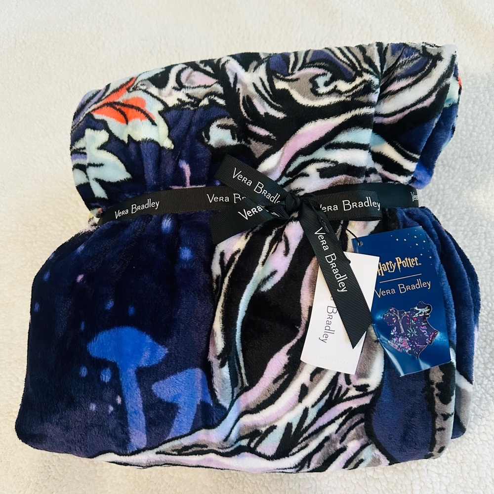 Vera Bradley X Harry Potter forbidden forest blanket